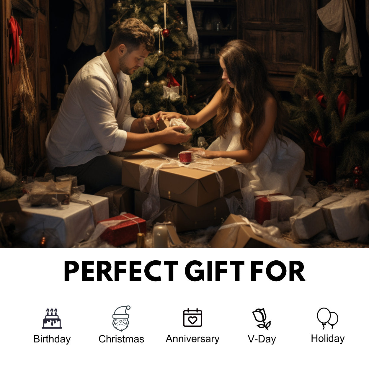 Custom film roll keychain gift-ready packaging from MeliCreativeGift